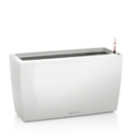Αυτοποτιζόμενη Γλάστρα Lechuza Cararo White High Gloss (Y)43x75x30cm