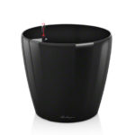 Αυτοποτιζόμενη Γλάστρα Lechuza Classico Black High Gloss