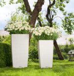 Αυτοποτιζόμενη Γλάστρα Lechuza Cubico Cottage White - Image 5