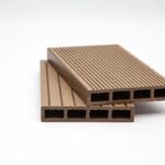 WPC τάβλα περίφραξης Oak Nat αυλακωτή 2x11x360 cm (150)