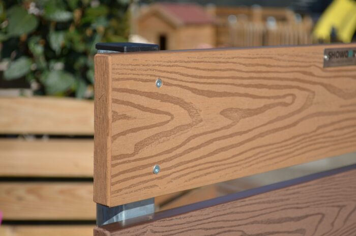WPC 3D σανίδα περίφραξης 2 x 12 x 360εκ. | καφέ ανοιχτό - Image 2