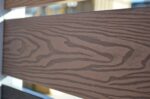 WPC 3D σανίδα περίφραξης 2 x 12 x 360εκ. | καφέ - Image 3