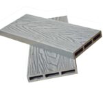 WPC 3D νερά ξύλου τάβλα περίφραξης 2 x 12 x 360εκ. | γκρι ανοιχτό