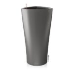 Αυτοποτιζόμενη Γλάστρα Lechuza Delta Charcoal Metallic