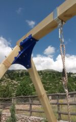 Κρίκος Κολώνας 9x9 εκ. με γάντζο - Image 2