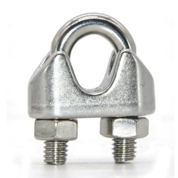 Σφιγκτήρας inox 5mm για συρματόσχοινο - Image 1