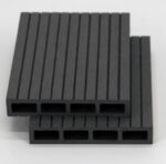 WPC Τάβλα Περίφραξης αυλακωτή 2 x 12 x 360εκ. | γκρι σκούρο