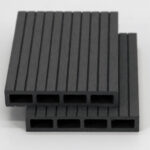 WPC Τάβλα Περίφραξης αυλακωτή 2 x 12 x 360εκ. | γκρι σκούρο