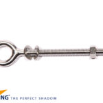 Κρίκος  για κολώνα INOX