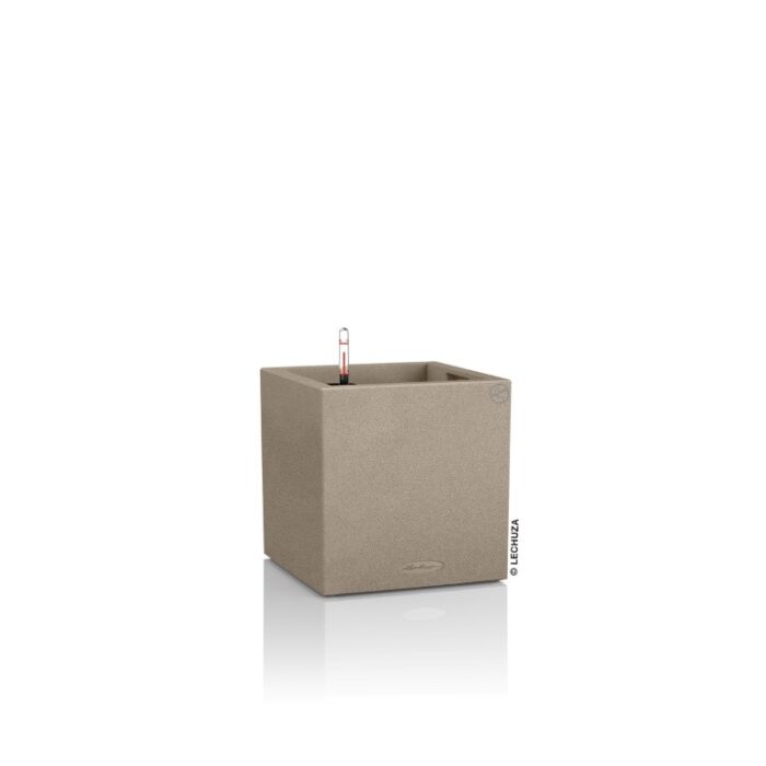 Αυτοποτιζόμενη Γλάστρα Lechuza Canto Stone Low Sand Beige - Image 10