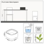 Αυτοποτιζόμενη Γλάστρα Lechuza Pila Color Stick (Y)16,5 x 35 x 35 cm - Image 16