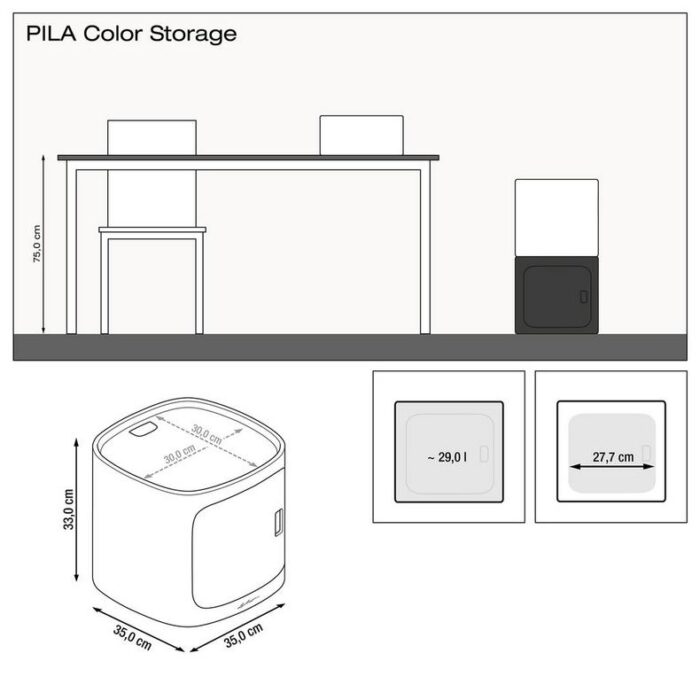 Lechuza Pila Storage (Y)32,5 x 35 x 35 cm - Image 18