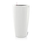 Αυτοποτιζόμενη Γλάστρα Lechuza Rondo White High Gloss