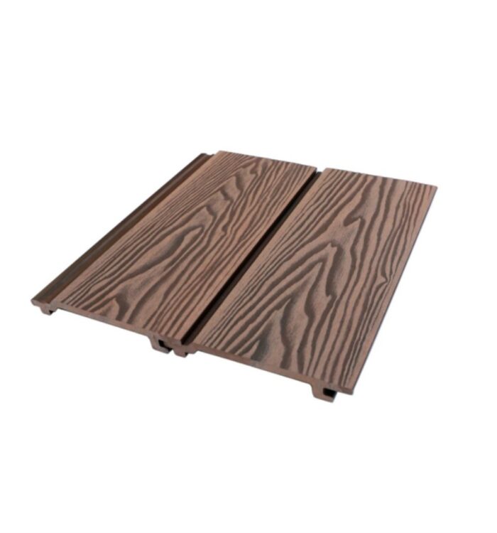 WPC Panel Επένδυσης τοίχου 3D 2 x 15 x 290εκ. Καφέ 70223 - Image 2
