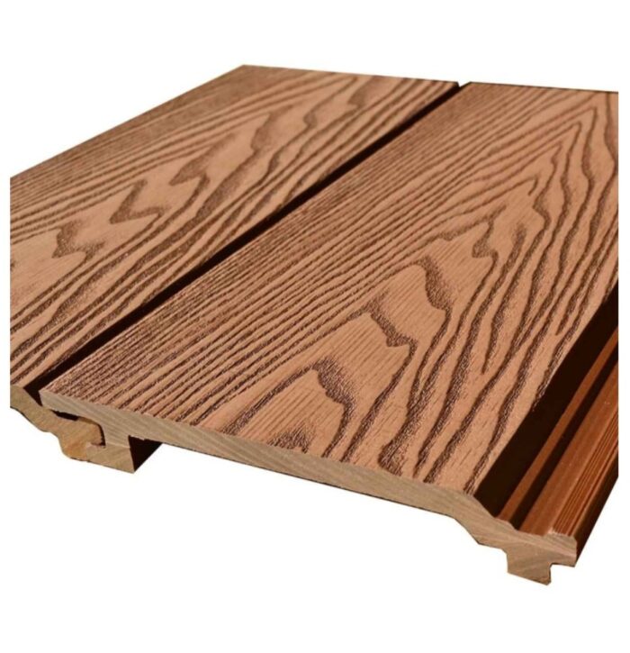 WPC Panel Επένδυσης τοίχου 3D 2 x 15 x 290εκ. Καφέ 70223 - Image 3