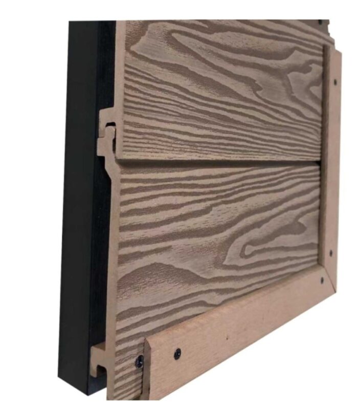 WPC Panel Επένδυσης τοίχου 3D 2 x 15 x 290εκ. Καφέ 70223 - Image 6