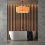 WPC Panel επένδυσης τοίχου με 3D πηχάκια 2,5 x 22 x 290εκ. Καφέ 70221