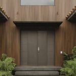 WPC Panel επένδυσης τοίχου με 3D πηχάκια 2,5 x 22 x 290εκ. Καφέ 70221 - Image 3