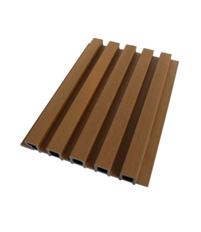 WPC Panel επένδυσης τοίχου με 3D πηχάκια 2,5 x 22 x 290εκ. Καφέ 70221 - Image 2