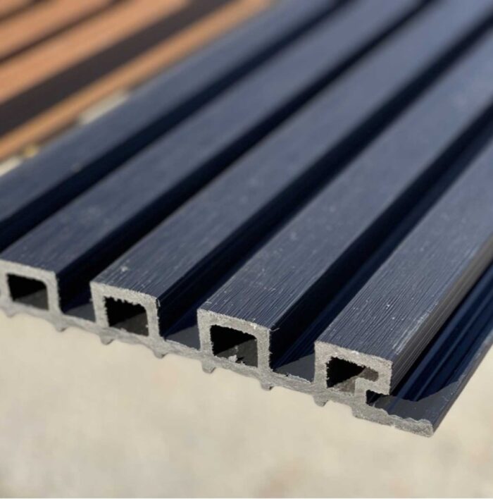 WPC Panel επένδυσης τοίχου με 3D πηχάκια  2,5 x 22 x 290εκ. Γκρι 70220 - Image 5