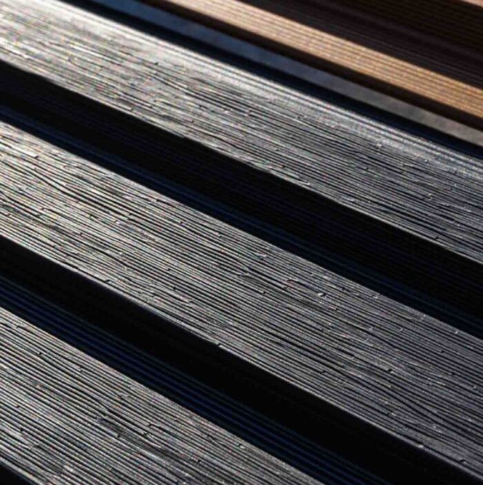 WPC Panel επένδυσης τοίχου με 3D πηχάκια  2,5 x 22 x 290εκ. Γκρι 70220 - Image 3