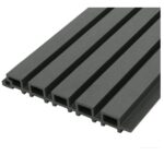 WPC Panel επένδυσης τοίχου με 3D πηχάκια  2,5 x 22 x 290εκ. Γκρι 70220 - Image 4