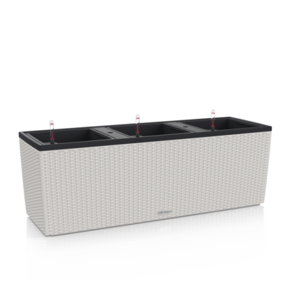 Αυτοποτιζόμενη Γλάστρα Lechuza Trio Cottage Light Grey