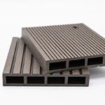 WPC τάβλα περίφραξης Dark Brown αυλακωτή 2x12x360 cm (50110)