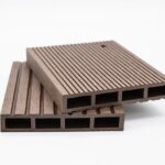 WPC τάβλα περίφραξης Light Brown αυλακωτή 2x12x360 cm (5040)