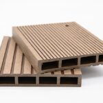 WPC τάβλα περίφραξης Teak αυλακωτή 2x12x360 cm (50150)