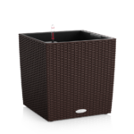 Αυτοποτιζόμενη Γλάστρα Lechuza Cottage Cube Mocha