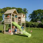 Blue Rabbit Πύργος Palazzo με ύψος τσουλήθρας 150 cm