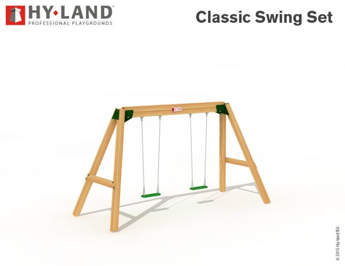 HYLAND Επαγγελματική Κούνια 2 θέσεων Swing Set - Image 8
