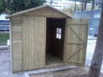 Ξύλινη Αποθήκη Κήπου Εμποτισμένη 225x225x(Y)226 cm - Image 2