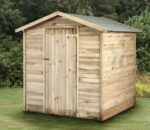 Ξύλινη Αποθήκη Κήπου Εμποτισμένη 180x135x(Y)226 cm - Image 7