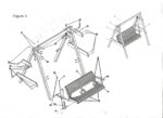 Ξύλινη Κούνια Κήπου εμποτισμένη 190(Υ) x 300 x 185cm - Image 5