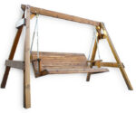 Ξύλινη Κούνια Κήπου εμποτισμένη 190(Υ) x 300 x 185cm - Image 8