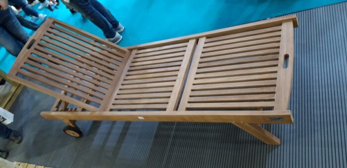 Ξύλινη Ξαπλώστρα Teak 197x65 cm - Image 9