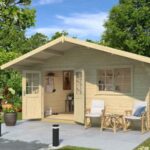 Ξύλινο Σπίτι Ηλέκτρα 505 x 410 x (Y) 256 cm