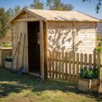 Ξύλινη Αποθήκη Κήπου Εμποτισμένη 300x300x(Y)226 cm