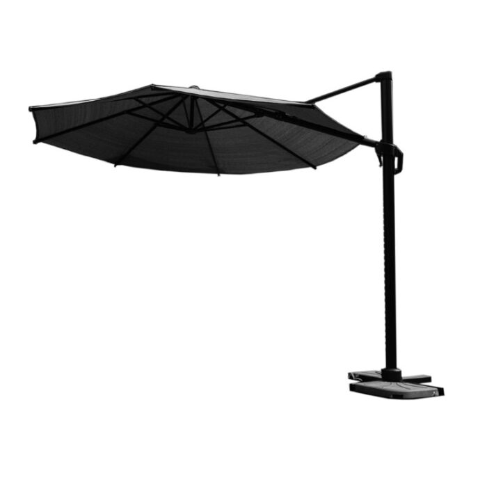 Ομπρέλα Κήπου Nesling Γκρι (Φ)350 cm - Image 1