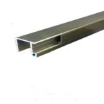 Προφίλ για Deck περίφραξης inox τύπου 'Π' 25x30x25mm με καπάκι