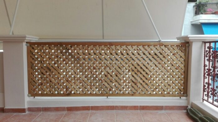 Καφασωτό Privacy (2x2 cm) Ενισχυμένο 122x240cm - Image 6