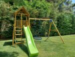 Blue Rabbit Πύργος Belvedere με ύψος τσουλήθρας 150 cm & προέκταση Κούνιας Basic - Image 6