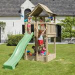 Blue Rabbit Πύργος Pagoda με ύψος τσουλήθρας 150 cm