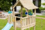 KBT Πύργος Pagoda με ύψος τσουλήθρας 120 cm & προέκταση Κούνιας Basic - Image 4