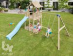 KBT Πύργος Pagoda με ύψος τσουλήθρας 120 cm & προέκταση Κούνιας Basic - Image 2