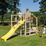 Blue Rabbit Πύργος Crossfit με ύψος τσουλήθρας 150 cm