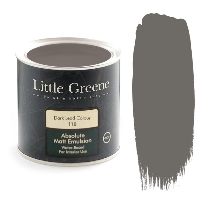 Χρώμα Εμποτισμού Νερού Little Greene No118 (Dark Lead) - Image 1