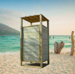 Ξύλινη Αλλαξιέρα 226x100x100cm - Image 3